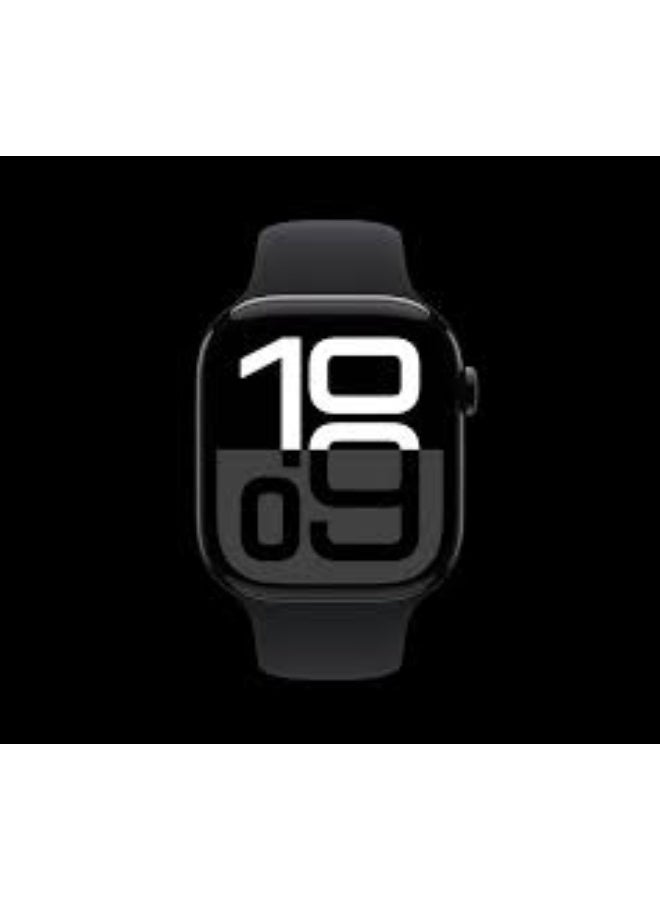 ساعة ذكية 10 مع حزام سيليكون وشحن لاسلكي عالية الدقة تعمل باللمس - Image 2